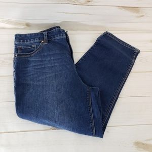 Chico's So Lifting Cropped Jeans SZ:1.5 = M/10
